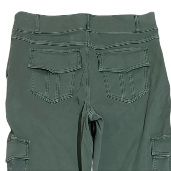 SPANX Stretch Twill Ankle Cargo Pants Sage Green Size 1X TALL Casual - Picture 8 of 8
